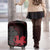 Wales Luggage Cover Celtic Cross Welsh Red Dragon - Wonder Print Shop