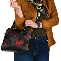 Wales Shoulder Handbag Celtic Cross Welsh Red Dragon - Wonder Print Shop