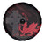 Wales Spare Tire Cover Celtic Cross Welsh Red Dragon - Wonder Print Shop