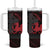 Wales Tumbler With Handle Celtic Cross Welsh Red Dragon - Wonder Print Shop