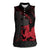 Wales Women Sleeveless Polo Shirt Celtic Cross Welsh Red Dragon - Wonder Print Shop