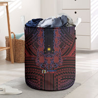 Filipino Barong Tagalog Inspired Laundry Basket Mabuhay Philippines Festival Polynesian Pattern