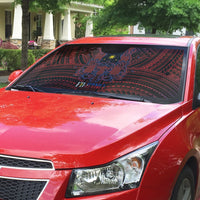 Filipino Barong Tagalog Inspired Auto Sun Shade Mabuhay Philippines Festival Polynesian Pattern