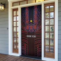Filipino Barong Tagalog Inspired Personalised Door Cover Mabuhay Philippines Festival Polynesian Pattern