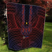 Filipino Barong Tagalog Inspired Quilt Mabuhay Philippines Festival Polynesian Pattern