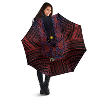Filipino Barong Tagalog Inspired Umbrella Mabuhay Philippines Festival Polynesian Pattern