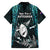New Zealand Silver Fern Rugby Family Matching Long Sleeve Bodycon Dress and Hawaiian Shirt Aotearoa All Black Dabbing Ball With Maori Paua Shell - Wonder Print Shop