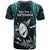 New Zealand Silver Fern Rugby T Shirt Aotearoa All Black Dabbing Ball With Maori Paua Shell - Wonder Print Shop