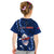 Samoa Rugby Kid T Shirt Manu Samoa Ula Fala Dabbing Ball Polynesian Blue Version - Wonder Print Shop