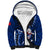 Samoa Rugby Sherpa Hoodie Manu Samoa Ula Fala Dabbing Ball Polynesian Blue Version - Wonder Print Shop