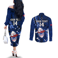 custom-samoa-rugby-couples-matching-off-the-shoulder-long-sleeve-dress-and-long-sleeve-button-shirts-manu-samoa-ula-fala-dabbing-ball-polynesian-blue-version