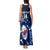 Custom Samoa Rugby Tank Maxi Dress Manu Samoa Ula Fala Dabbing Ball Polynesian Blue Version - Wonder Print Shop