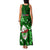 Samoa Rugby Family Matching Tank Maxi Dress and Hawaiian Shirt Manu Samoa Ula Fala Dabbing Ball Polynesian Green Version - Wonder Print Shop