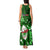 Samoa Rugby Tank Maxi Dress Manu Samoa Ula Fala Dabbing Ball Polynesian Green Version - Wonder Print Shop