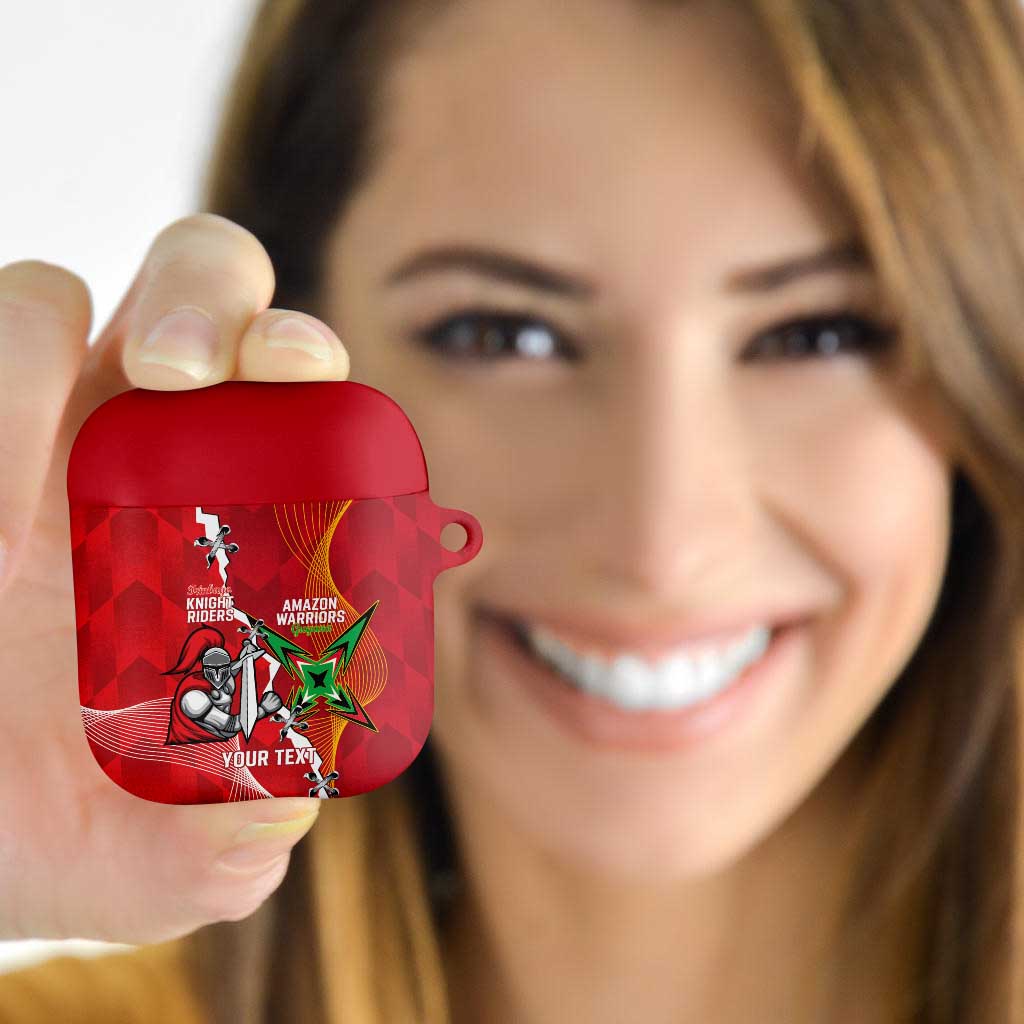 Guyana and Trinbago Cricket Custom AirPods Case Amazon Warriors Knight Riders Together - Wonder Print Shop