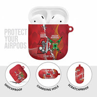 Guyana and Trinbago Cricket Custom AirPods Case Amazon Warriors Knight Riders Together - Wonder Print Shop