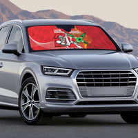 Guyana and Trinbago Cricket Custom Auto Sun Shade Amazon Warriors Knight Riders Together - Wonder Print Shop