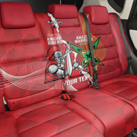 Guyana and Trinbago Cricket Custom Back Car Seat Cover Amazon Warriors Knight Riders Together - Wonder Print Shop