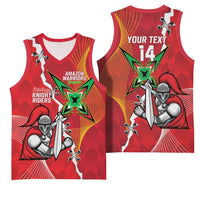 Guyana and Trinbago Cricket Custom Basketball Jersey Amazon Warriors Knight Riders Together - Wonder Print Shop