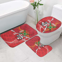 Guyana and Trinbago Cricket Custom Bathroom Set Amazon Warriors Knight Riders Together - Wonder Print Shop