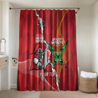 Guyana and Trinbago Cricket Custom Bathroom Set Amazon Warriors Knight Riders Together - Wonder Print Shop