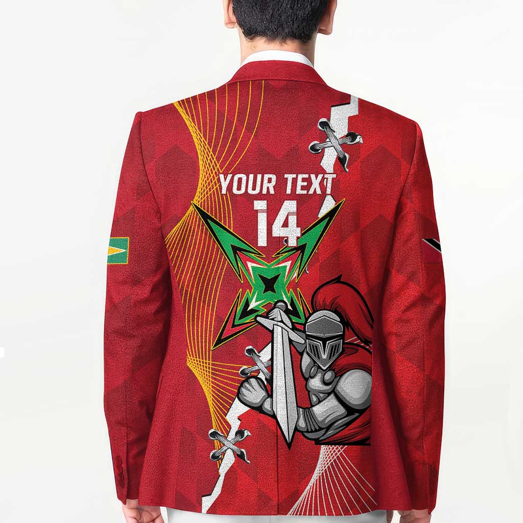 Guyana and Trinbago Cricket Custom Blazer Amazon Warriors Knight Riders Together - Wonder Print Shop