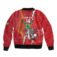 Guyana and Trinbago Cricket Custom Bomber Jacket Amazon Warriors Knight Riders Together - Wonder Print Shop