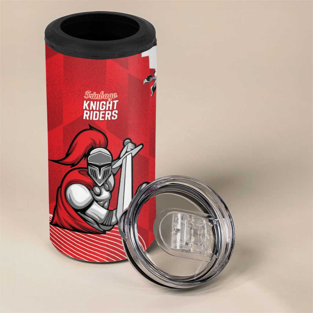 Guyana and Trinbago Cricket 4 in 1 Can Cooler Tumbler Amazon Warriors Knight Riders Together - Wonder Print Shop