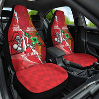 Guyana and Trinbago Cricket Custom Car Seat Cover Amazon Warriors Knight Riders Together - Wonder Print Shop