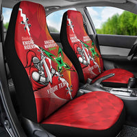 Guyana and Trinbago Cricket Custom Car Seat Cover Amazon Warriors Knight Riders Together - Wonder Print Shop
