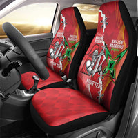 Guyana and Trinbago Cricket Custom Car Seat Cover Amazon Warriors Knight Riders Together - Wonder Print Shop