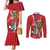 Guyana and Trinbago Cricket Custom Couples Matching Mermaid Dress and Long Sleeve Button Shirt Amazon Warriors Knight Riders Together - Wonder Print Shop