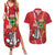 Guyana and Trinbago Cricket Custom Couples Matching Summer Maxi Dress and Hawaiian Shirt Amazon Warriors Knight Riders Together - Wonder Print Shop