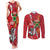 Guyana and Trinbago Cricket Custom Couples Matching Tank Maxi Dress and Long Sleeve Button Shirt Amazon Warriors Knight Riders Together - Wonder Print Shop