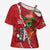 Guyana and Trinbago Cricket Custom Cross Shoulder Shirt Amazon Warriors Knight Riders Together - Wonder Print Shop