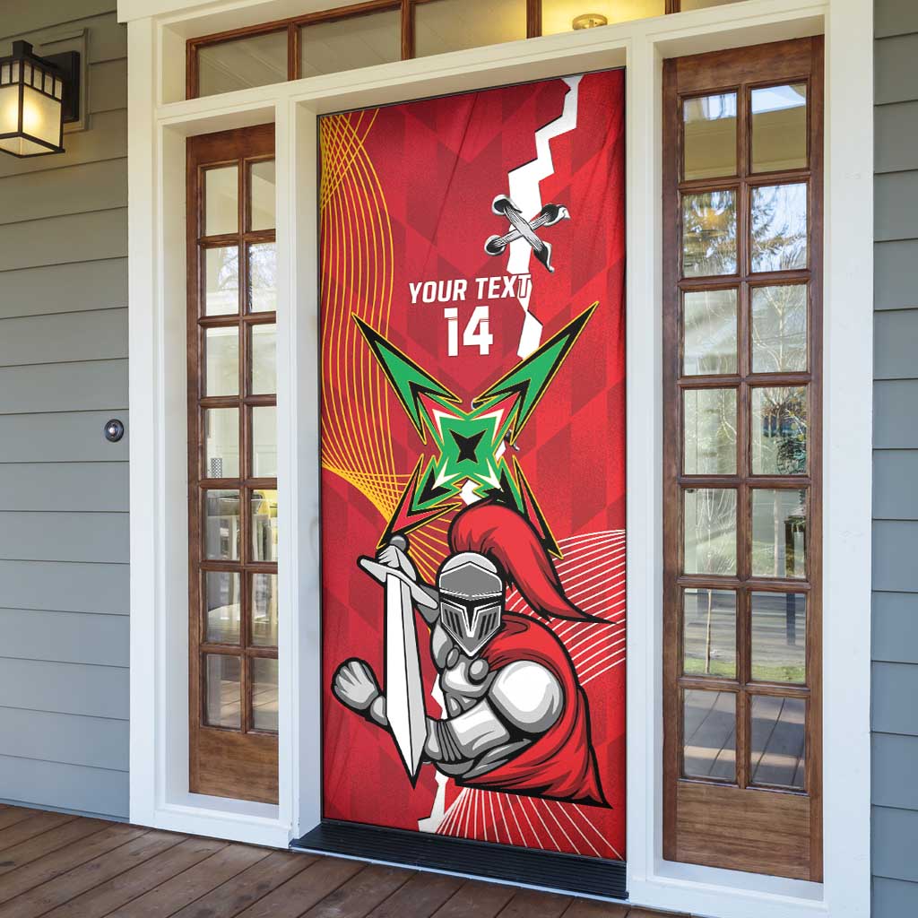 Guyana and Trinbago Cricket Custom Door Cover Amazon Warriors Knight Riders Together - Wonder Print Shop