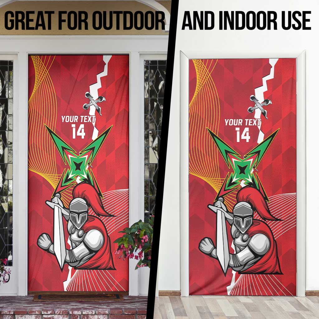 Guyana and Trinbago Cricket Custom Door Cover Amazon Warriors Knight Riders Together - Wonder Print Shop