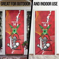 Guyana and Trinbago Cricket Custom Door Cover Amazon Warriors Knight Riders Together - Wonder Print Shop