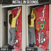 Guyana and Trinbago Cricket Custom Door Cover Amazon Warriors Knight Riders Together - Wonder Print Shop