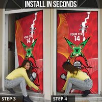 Guyana and Trinbago Cricket Custom Door Cover Amazon Warriors Knight Riders Together - Wonder Print Shop