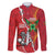 Guyana and Trinbago Cricket Custom Family Matching Long Sleeve Bodycon Dress and Hawaiian Shirt Amazon Warriors Knight Riders Together - Wonder Print Shop