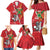 Guyana and Trinbago Cricket Custom Family Matching Mermaid Dress and Hawaiian Shirt Amazon Warriors Knight Riders Together - Wonder Print Shop