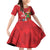 Guyana and Trinbago Cricket Custom Family Matching Off Shoulder Short Dress and Hawaiian Shirt Amazon Warriors Knight Riders Together - Wonder Print Shop
