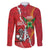 Guyana and Trinbago Cricket Custom Family Matching Puletasi and Hawaiian Shirt Amazon Warriors Knight Riders Together - Wonder Print Shop