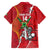 Guyana and Trinbago Cricket Custom Family Matching Short Sleeve Bodycon Dress and Hawaiian Shirt Amazon Warriors Knight Riders Together - Wonder Print Shop