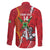 Guyana and Trinbago Cricket Custom Family Matching Short Sleeve Bodycon Dress and Hawaiian Shirt Amazon Warriors Knight Riders Together - Wonder Print Shop