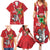 Guyana and Trinbago Cricket Custom Family Matching Summer Maxi Dress and Hawaiian Shirt Amazon Warriors Knight Riders Together - Wonder Print Shop