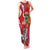 Guyana and Trinbago Cricket Custom Family Matching Tank Maxi Dress and Hawaiian Shirt Amazon Warriors Knight Riders Together - Wonder Print Shop