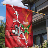 Guyana and Trinbago Cricket Custom Garden Flag Amazon Warriors Knight Riders Together - Wonder Print Shop