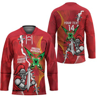 Guyana and Trinbago Cricket Custom Hockey Jersey Amazon Warriors Knight Riders Together - Wonder Print Shop